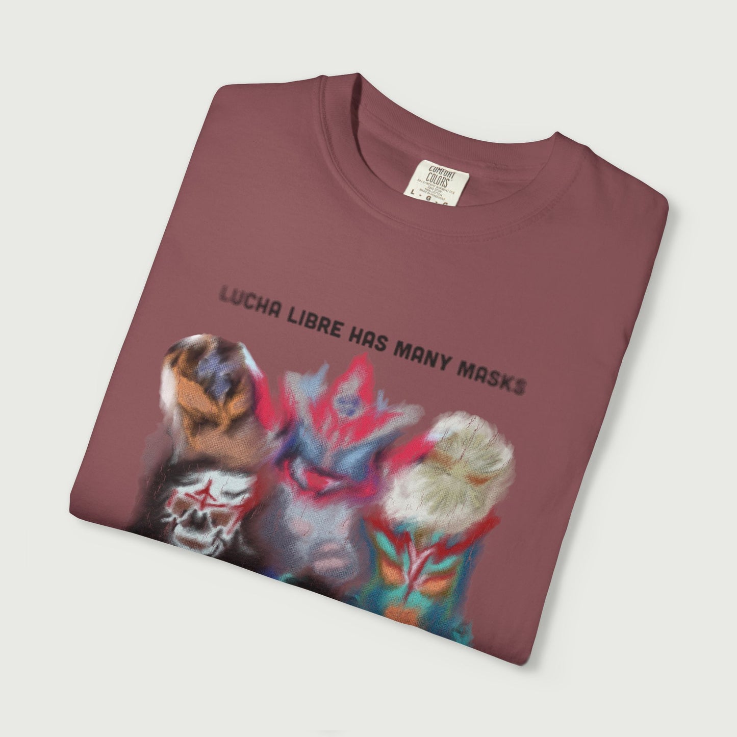 Lucha Libre T-Shirt - Unisex Garment-Dyed
