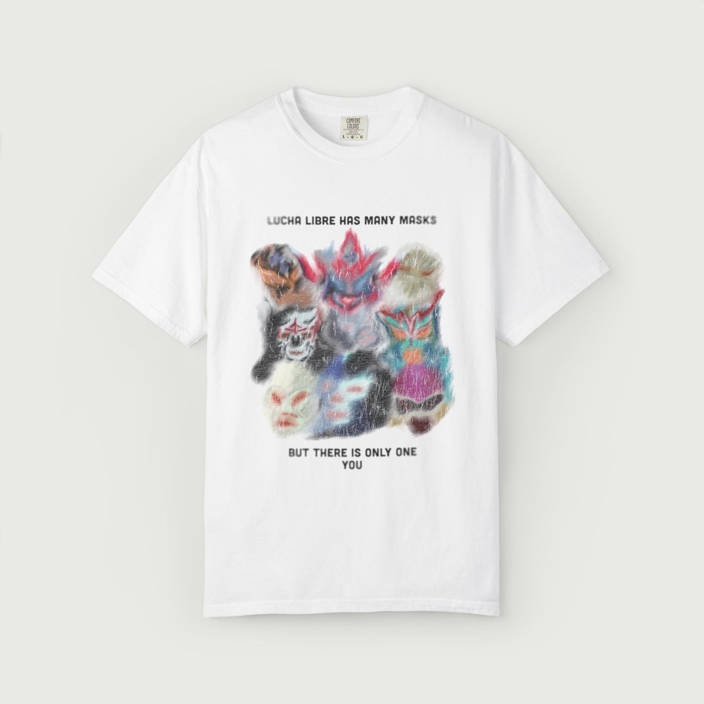 Lucha Libre T-Shirt - Unisex Garment-Dyed