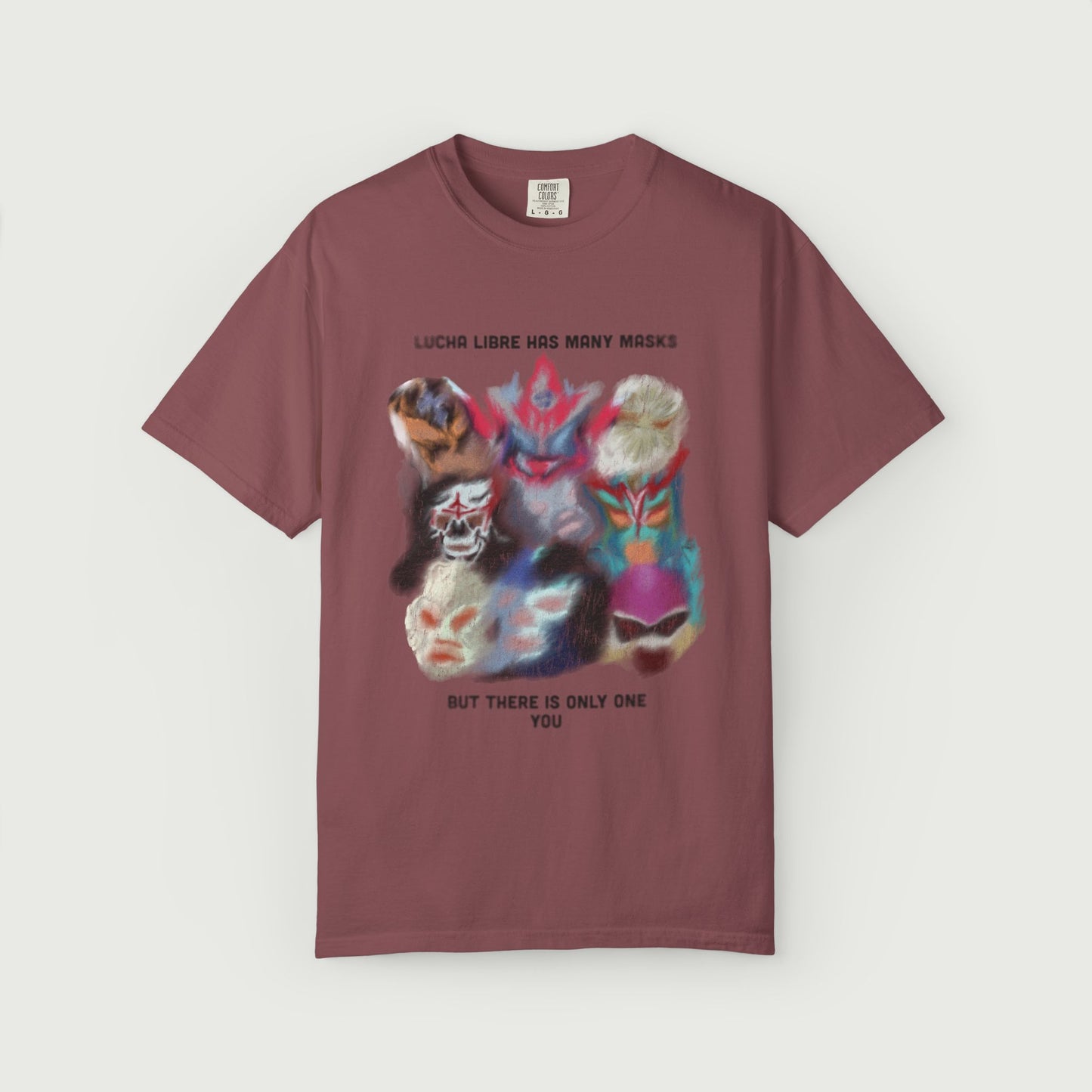 Lucha Libre T-Shirt - Unisex Garment-Dyed