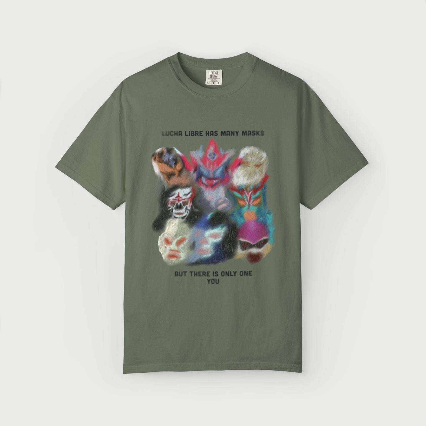 Lucha Libre T-Shirt - Unisex Garment-Dyed
