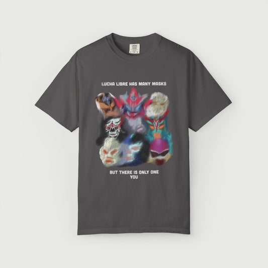 Lucha Libre T-Shirt - Unisex Garment-Dyed