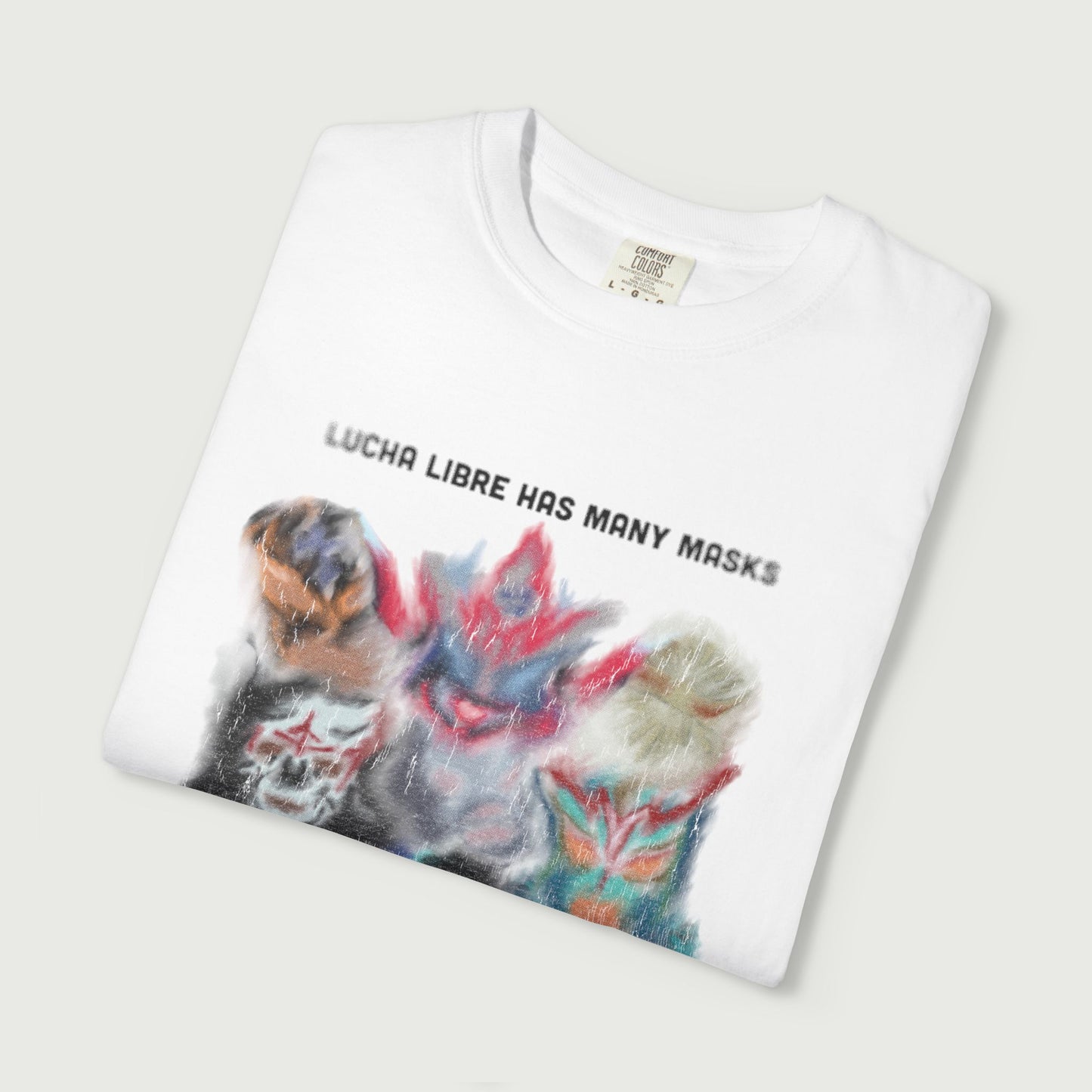 Lucha Libre T-Shirt - Unisex Garment-Dyed