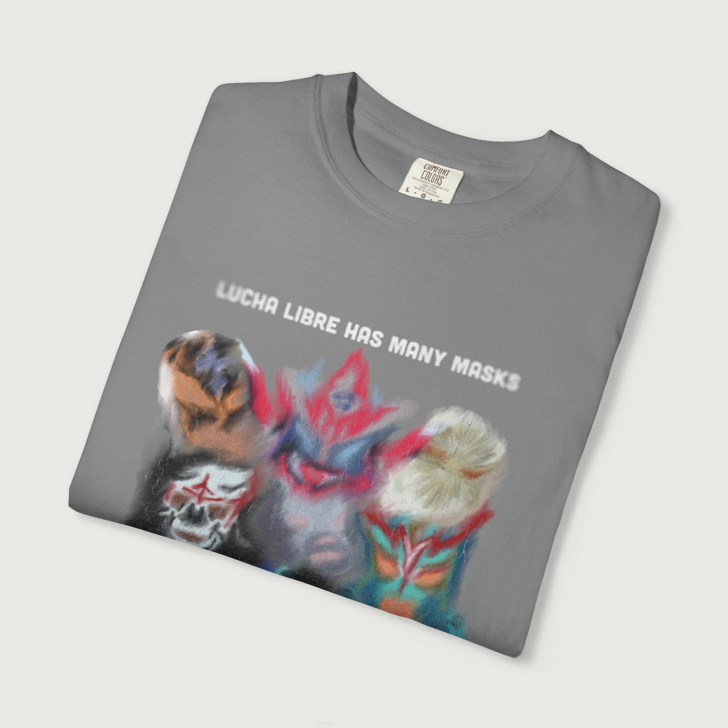 Lucha Libre T-Shirt - Unisex Garment-Dyed