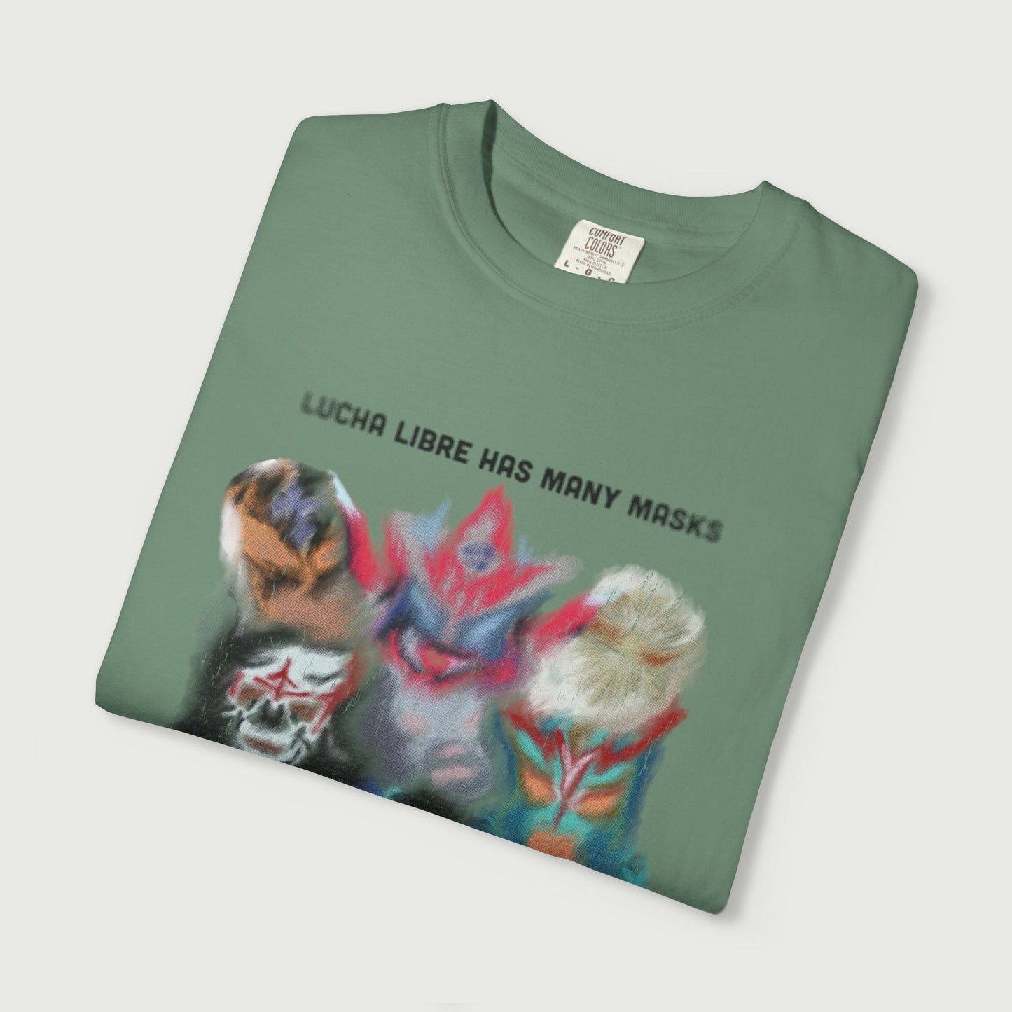 Lucha Libre T-Shirt - Unisex Garment-Dyed