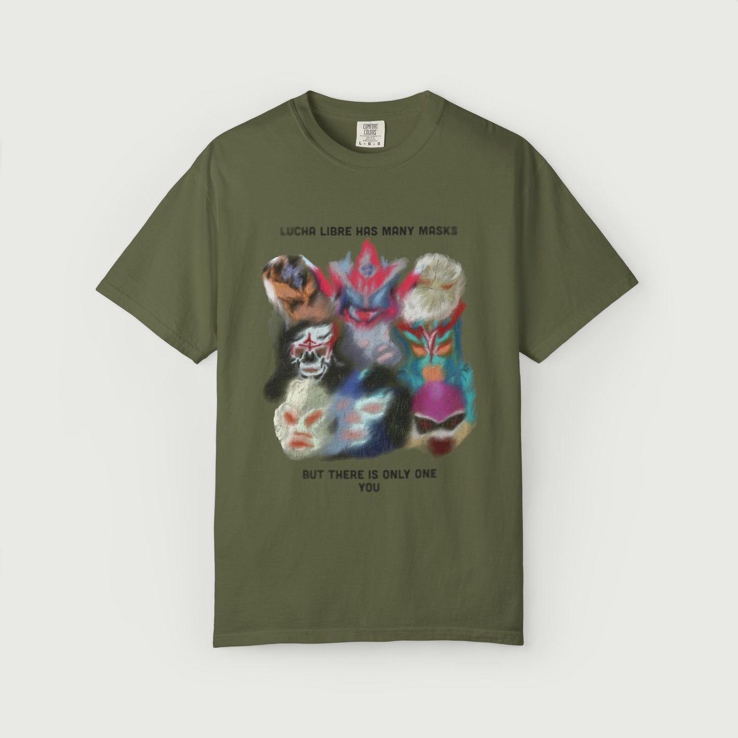 Lucha Libre T-Shirt - Unisex Garment-Dyed