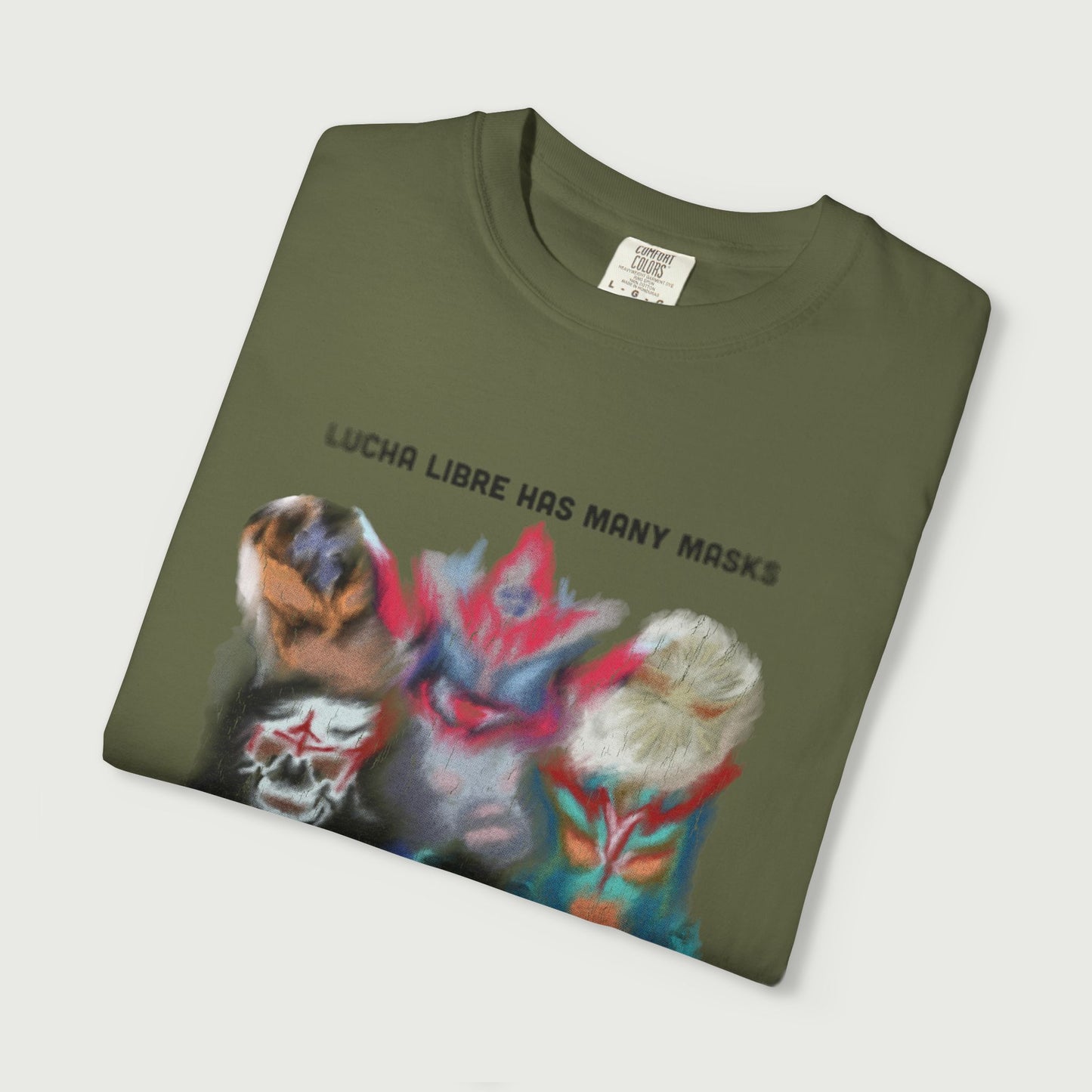 Lucha Libre T-Shirt - Unisex Garment-Dyed