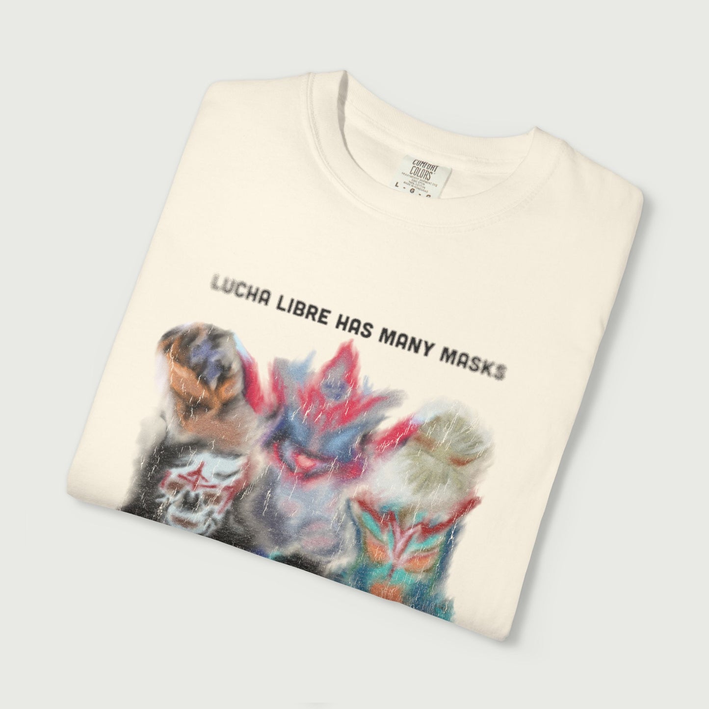 Lucha Libre T-Shirt - Unisex Garment-Dyed