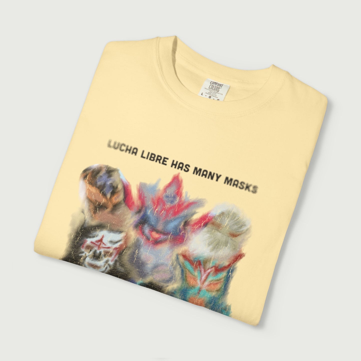Lucha Libre T-Shirt - Unisex Garment-Dyed
