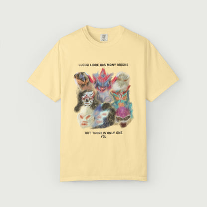 Lucha Libre T-Shirt - Unisex Garment-Dyed