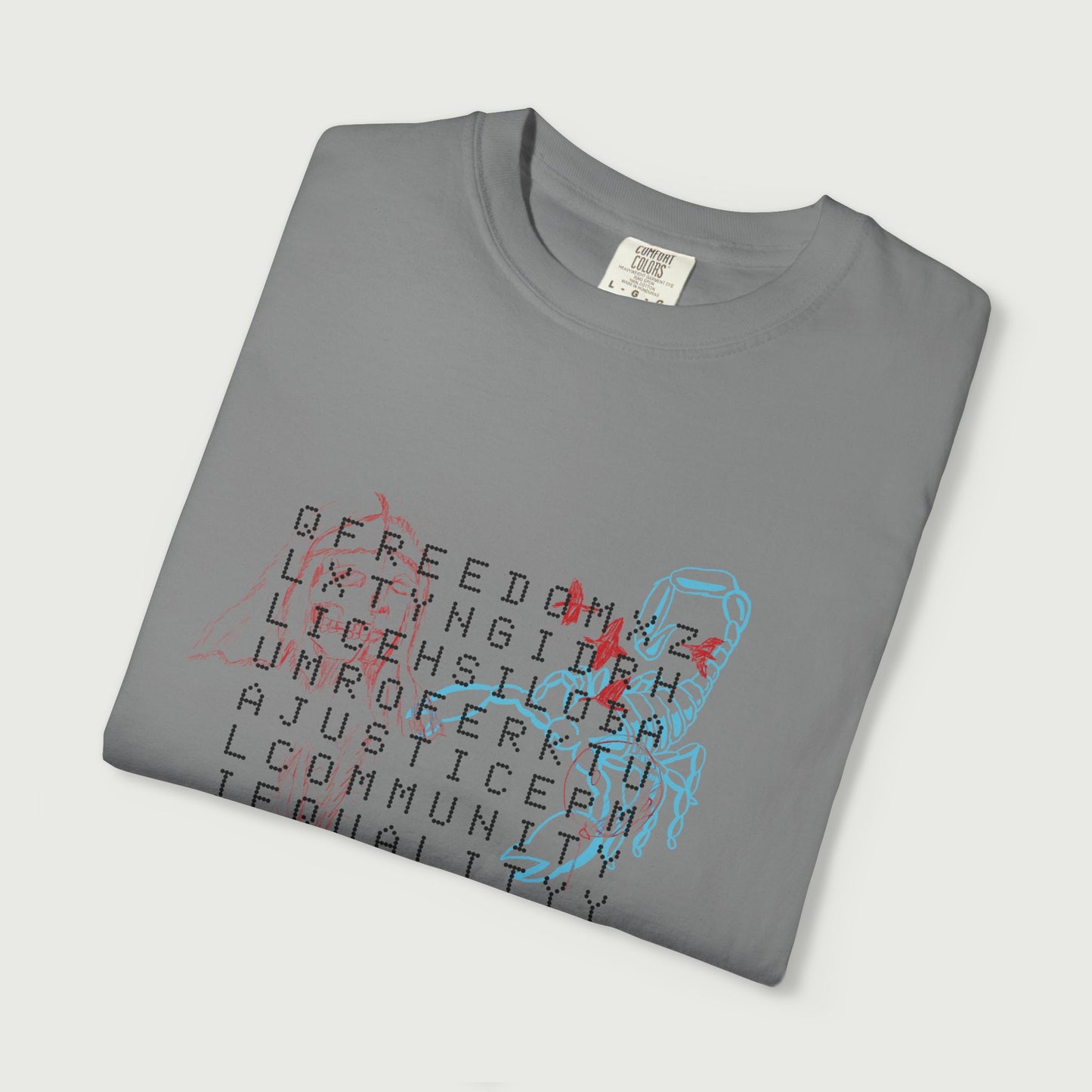 crossword tee design