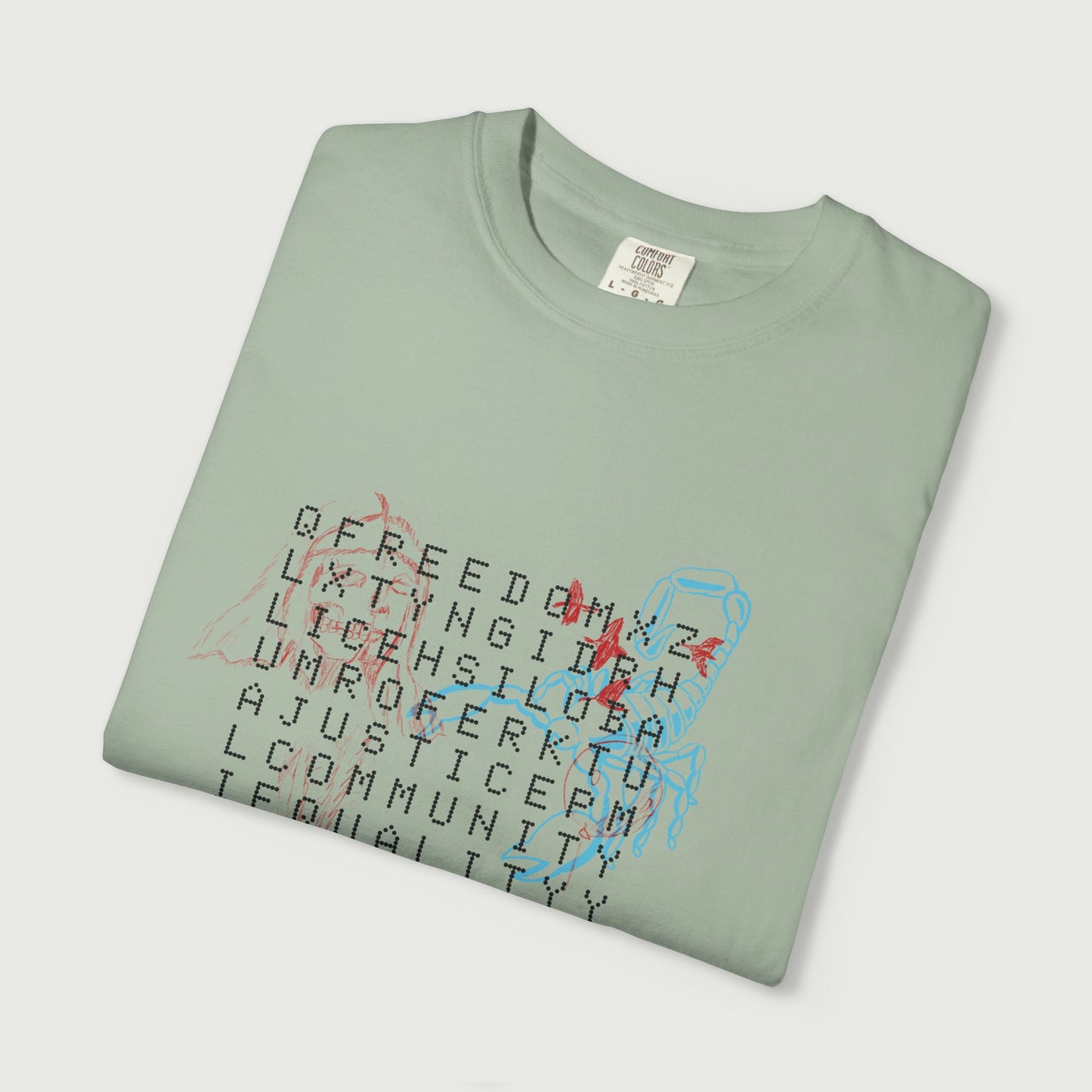 crossword tee design