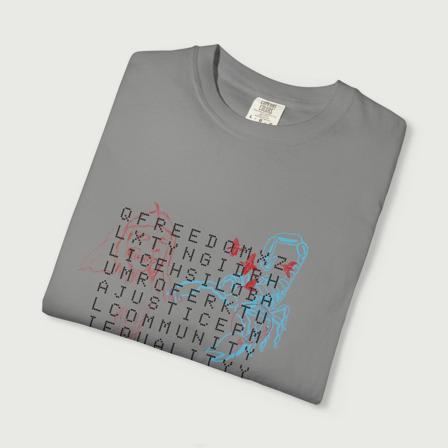 crossword tee design