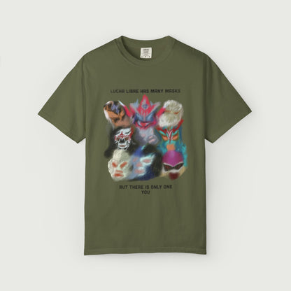 Lucha Libre T-Shirt - Unisex Garment-Dyed
