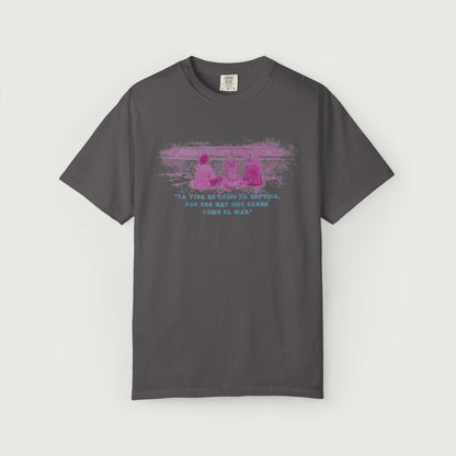 Y Tu Mama Tambien Design Unisex Garment-Dyed T-shirt